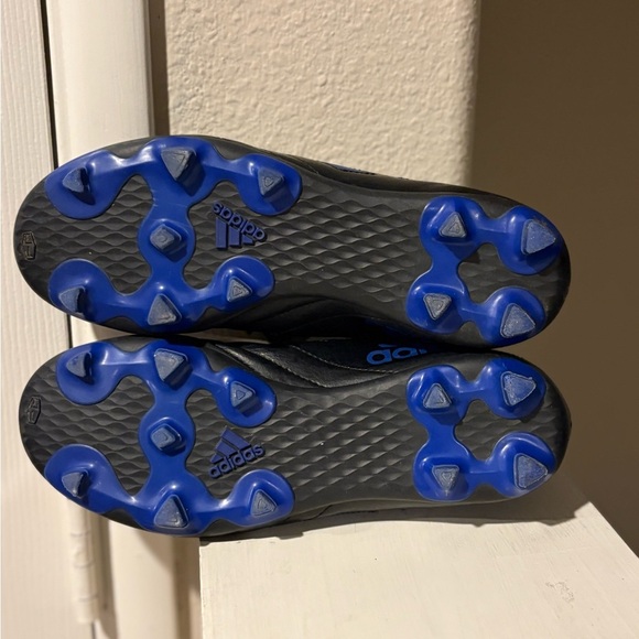 Adidas Goletto VII FG Junior Soccer Cleats FV2894 - Black Blue Youth Size 4.5 Y - Picture 10 of 10